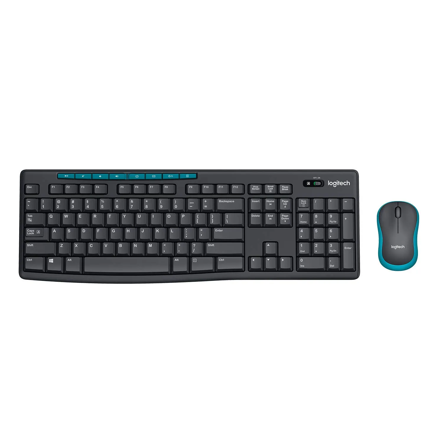 Logitech Wireless Keyboard Mouse Combo MK275 view 2